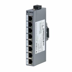 Ethernet switch 8-RJ45, slim 10/100Mbps, unmanaged