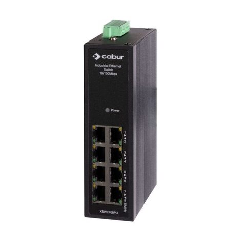 Ethernet switch 8-RJ45, unmanaged 10/100Mbps 