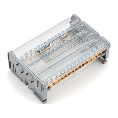 4-polig distribution block 125A, 11 ansl