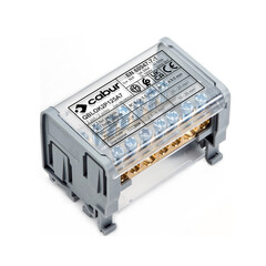 2-polig distribution block 125A, 7 ansl 4-pack