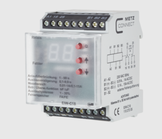 EIW-C18 , Ström övervakning, 230VAC 2 DU, Mätområden 0,01A-1A, 0,1A-15A