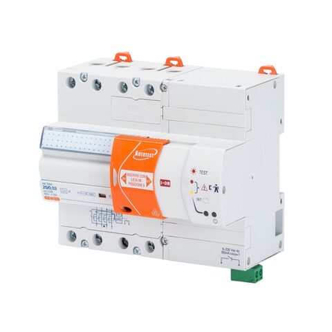 Jordfelsbrytare med ENDAST Autotest 4P AUTOTEST 25A 300mA - A[IR]