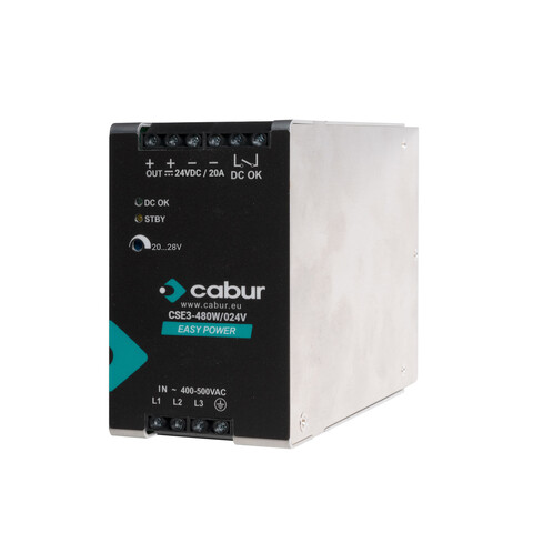 Power Supply 3-fas 400-500VAC 20A in 400-500VAC / out 24VDC 20A