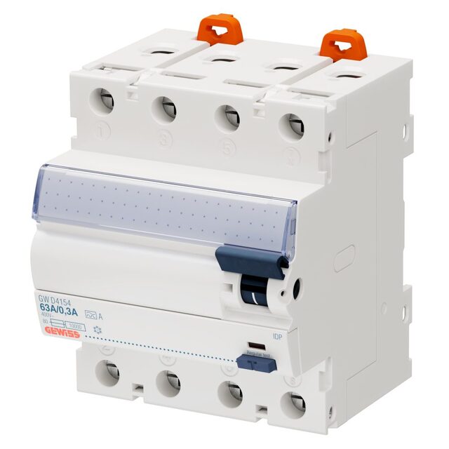 Jordfelsbrytare 4-Polig Typ A 63A 300mA 4-Polig Typ A 63A 300mA 