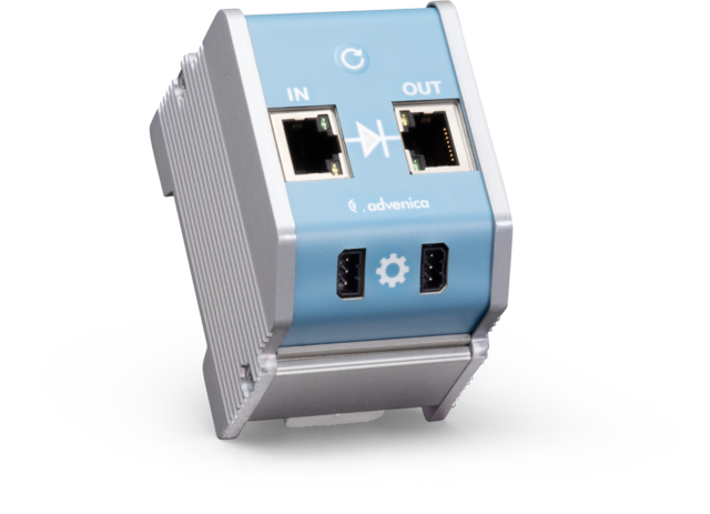 Data Diode DD500E IP-data diod, HW opt. Sep. ind. 