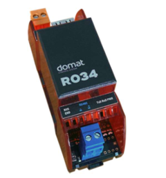 Gateway Ethernet - RS485 Modbus RTU/IP router, 24VAC/10-35VDC