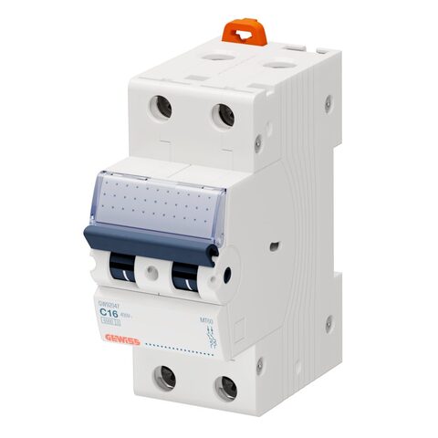 Minibrytare (MT60) 2-Pol C16 6KA 2 Moduler