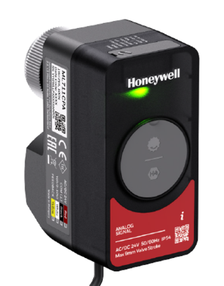 Ställdon, 300N, 24V AC/DC, Återkoppling Halogenfri kabel, 4-ledare 