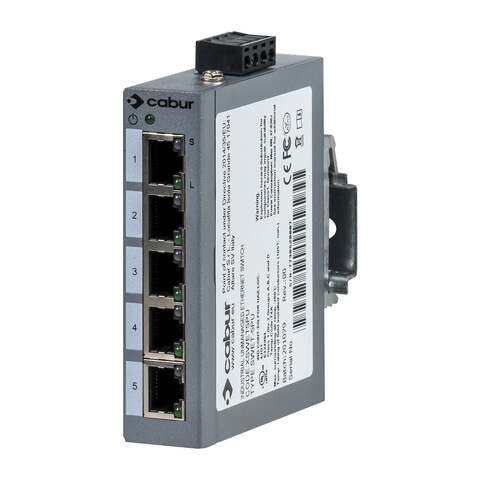 Ethernet switch 5-RJ45, slim 10/100Mbps, unmanaged