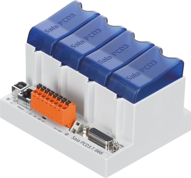 PCD3.T666 - RIO Programmerbar, Ethernet, Seriella komm 