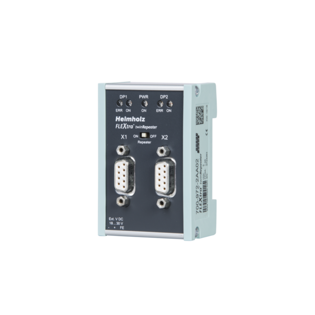 Profibus DP repeater Ink 2 stk PB connectorer 