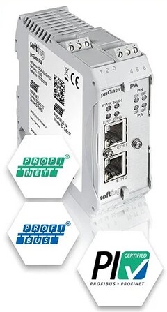 Gateway, PROFINET to PROFIBUS PA Gateway Supports four PROFIBUS PA segments