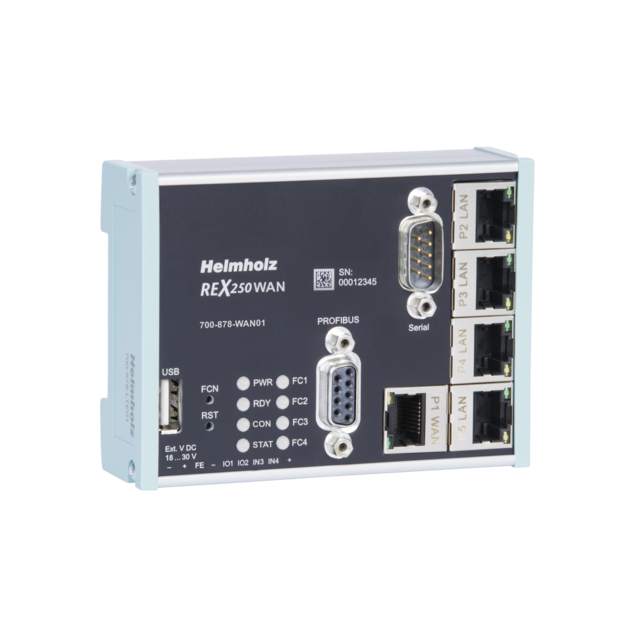 Router RJ45/DP/USB/VPN REX 250 WAN 