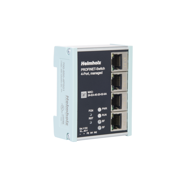 PROFINET Switch, 4-port, managed PROFINET Switch, 4-port, managed 