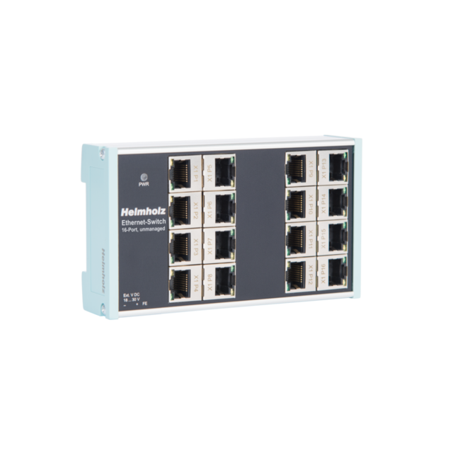 Ethernet-Switch, unmanaged, 16-Port 10/100 Mbit, incl. instructions 