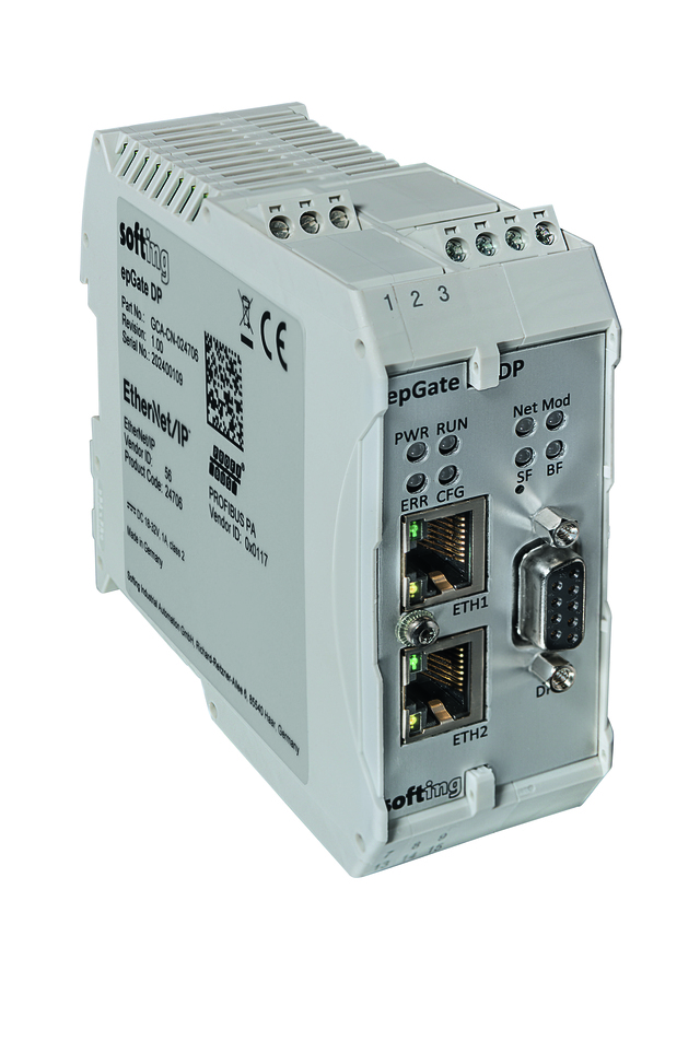 Ethernet/IP to PROFIBUS DP Gateway 