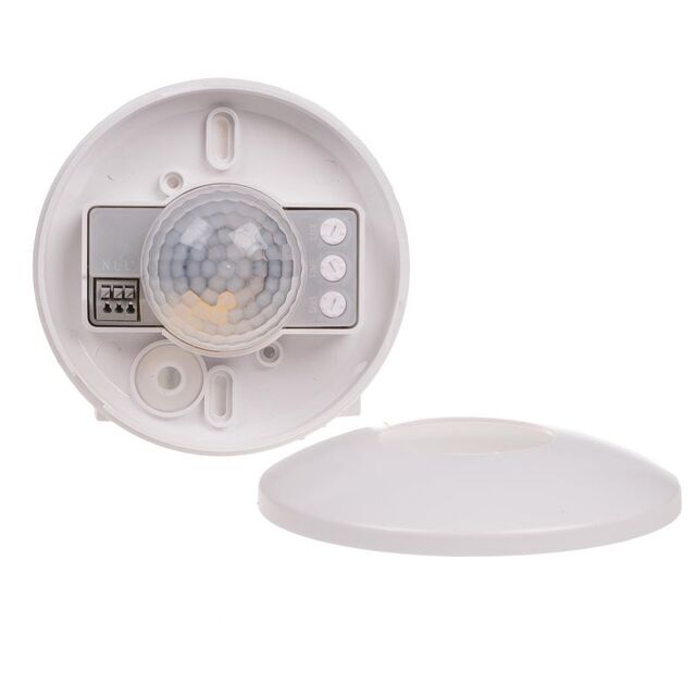 Rörelsesensor för takmontage Un=230V AC, P=1000W, 360° 