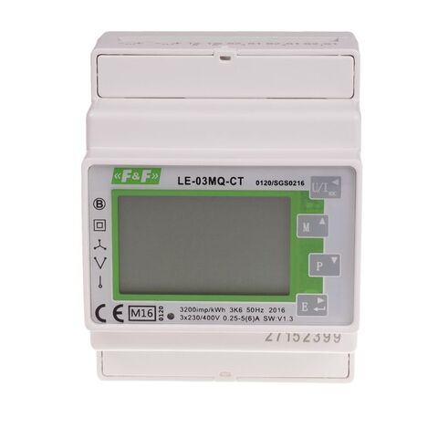 Energimätare Modbus Strömtrafomätning RS485 Modbus, 4 mod