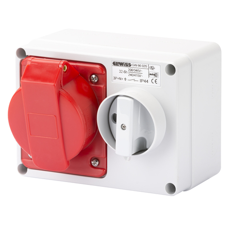 BLOCK UTTAG 432-6 IP44 BLOCK UTTAG 432-6 IP44