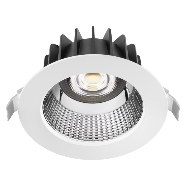 ELIA AL Infälld Downlight Ø145mm 18W 60° 4000K IP54 ON/OFF  CRI80 