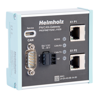PN/CAN Gateway PROFINET/SAE J1939 protocol