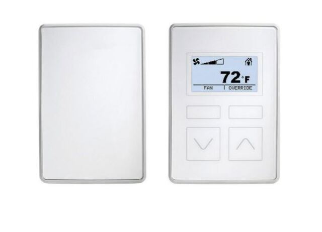 Wall Bus Rumsgivare, temperatur med display (monokrom) 