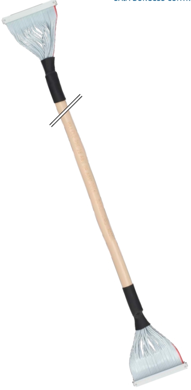 1,0m, 32-polig flatkabelkontakt för ansl. av 16I/O och SAIA plintmoduler 