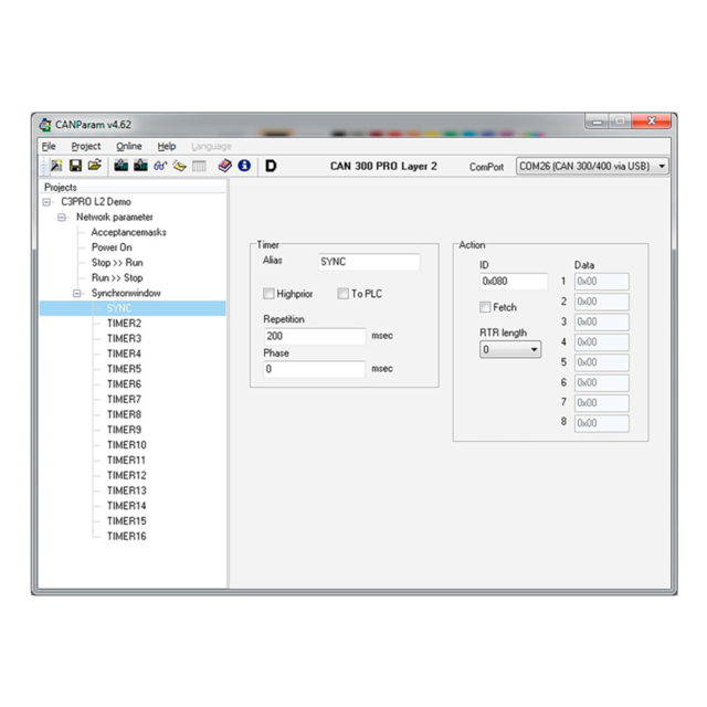 SOFTWARE FOR CANPARAM SOFTWARE FOR CANPARAM 