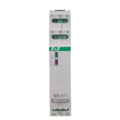 På/av, Un=230V eller 24V AC/DC, I=16A InRush(160A/20ms), kont 1NC, skruv, 1mod