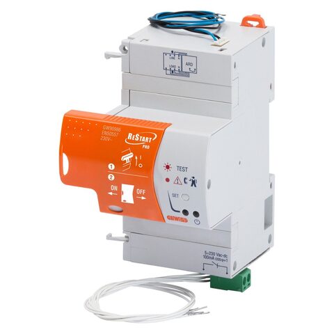 Återstartsmodul RM PRO 4P För PSA 30mA 4P - 1P+N/2P/4P