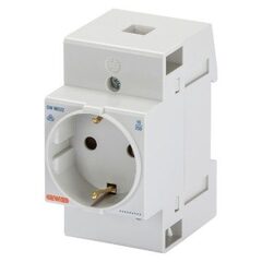 Uttag DIN-monterat 2P+E 10/16A