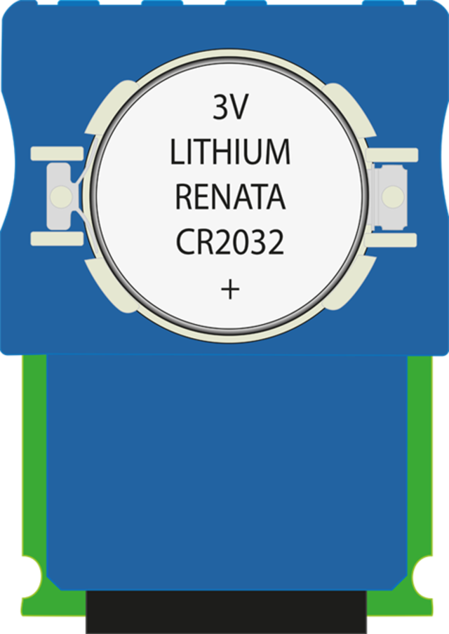 463948980 - Batterihållare För PCD3.M5xxx och PCD2.M4xxx 