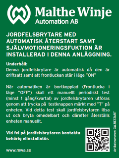 Sj&#228;lvh&#228;ftande dekal till ReStart Sj&#228;lvh&#228;ftande dekal till ReStart