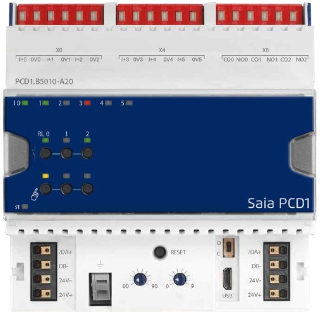 PCD1.B5010-A20 - E-Line RIO 6 Digitala Ingångar, 3 Digitala Utgångar 