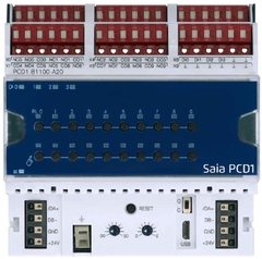 PCD1.B1100-A20 - E-Line RIO 4 Digitala Ing&#229;ngar, 10 Digitala Utg&#229;ng.