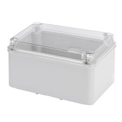 APP L&#197;DA 380X300X170 IP56 Kopplingsl&#229;da transparent skruvlock