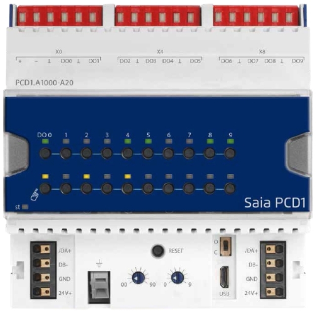 PCD1.A1000-A20 - E-Line RIO 10 Digitala Utgångar 