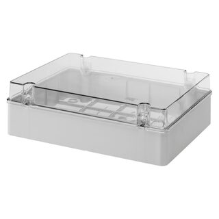APP LÅDA 380X300X120 IP56 Kopplingslåda transparent skruvlock