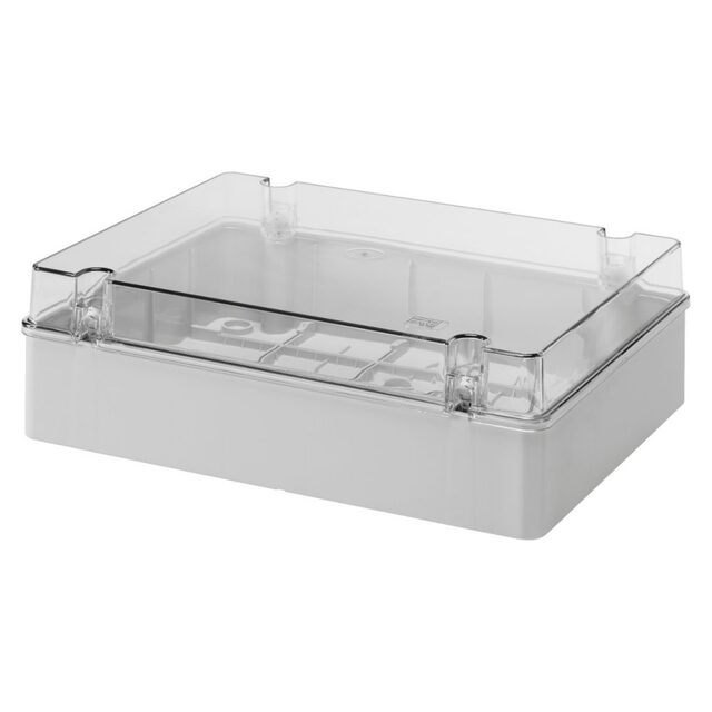 APP LÅDA 380X300X120 IP56 Kopplingslåda transparent skruvlock 