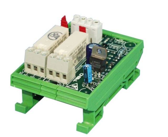 I/O-omvandlare 1 analog ut till 2 digitala ut (Relä) 