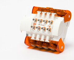 I/O-modul&#160;med&#160;8&#160;digitala/rel&#228;utg&#229;ngar och&#160;manuell&#160;handst&#228;llning/&#246;verstyrning